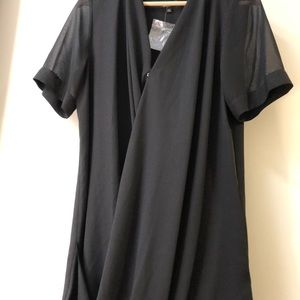 New TopShop Black polyester dress